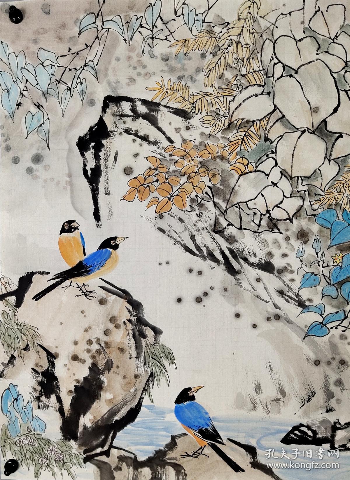 当代新派国画开拓者吴国亭花鸟