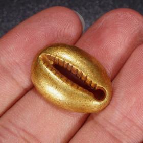 汉代:【纯金贝币】