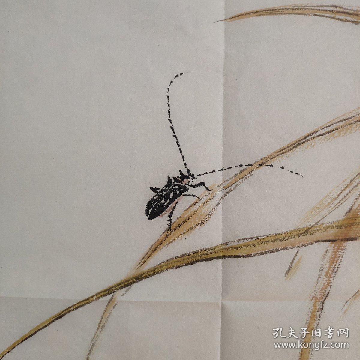 纪玉生国画作品 秋(保真)