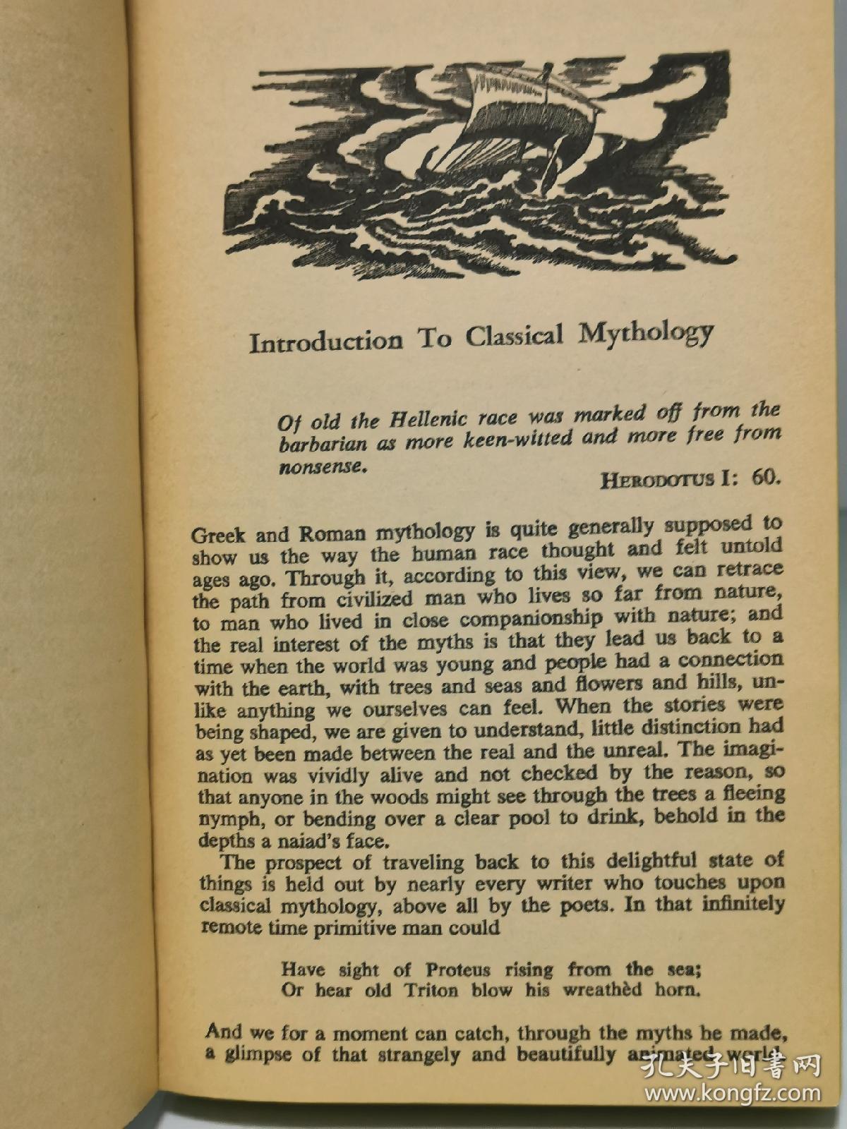 gods and heroes by edith hamilton (古希腊古罗马研究)英文原版书