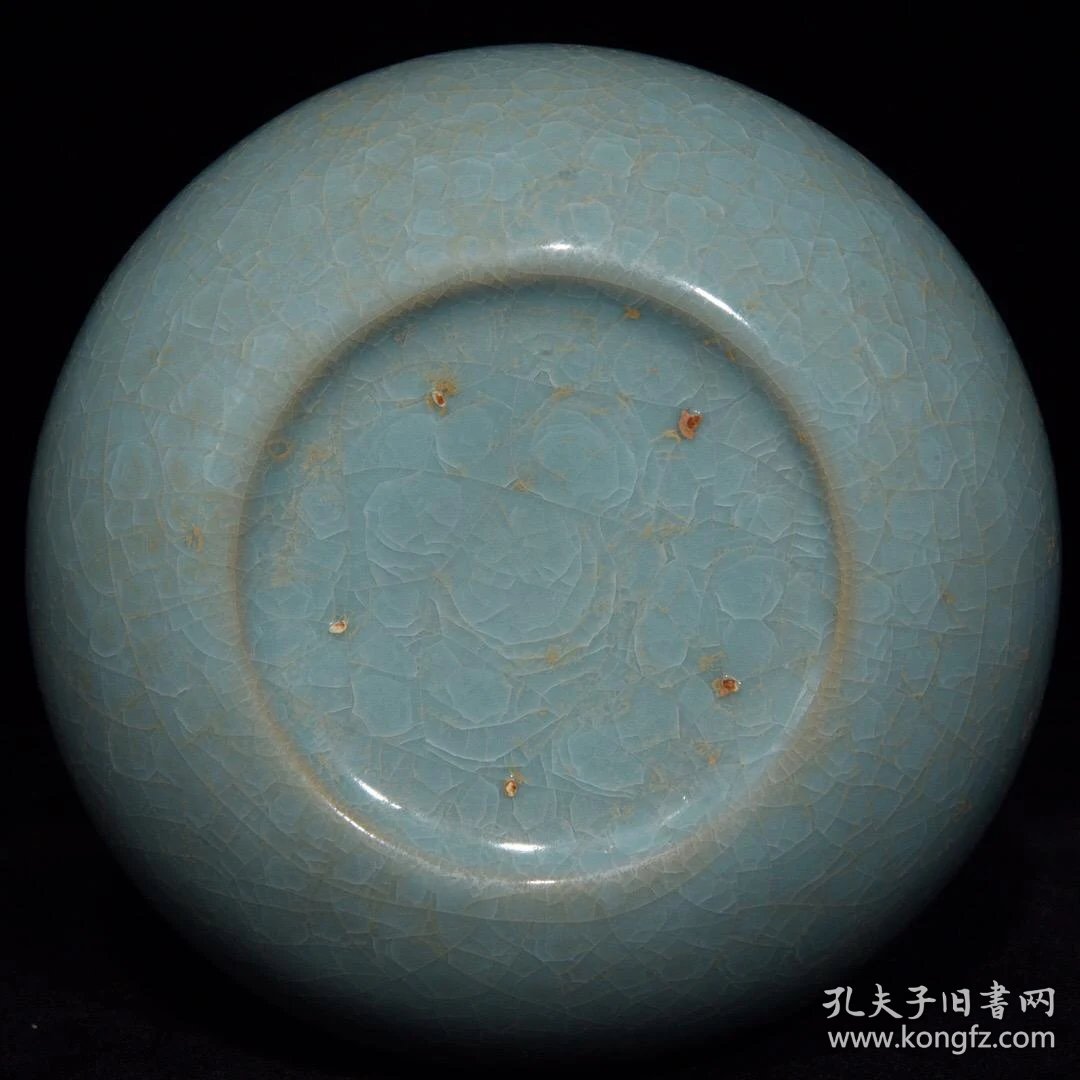 宋汝窑冰裂纹葫芦瓶1