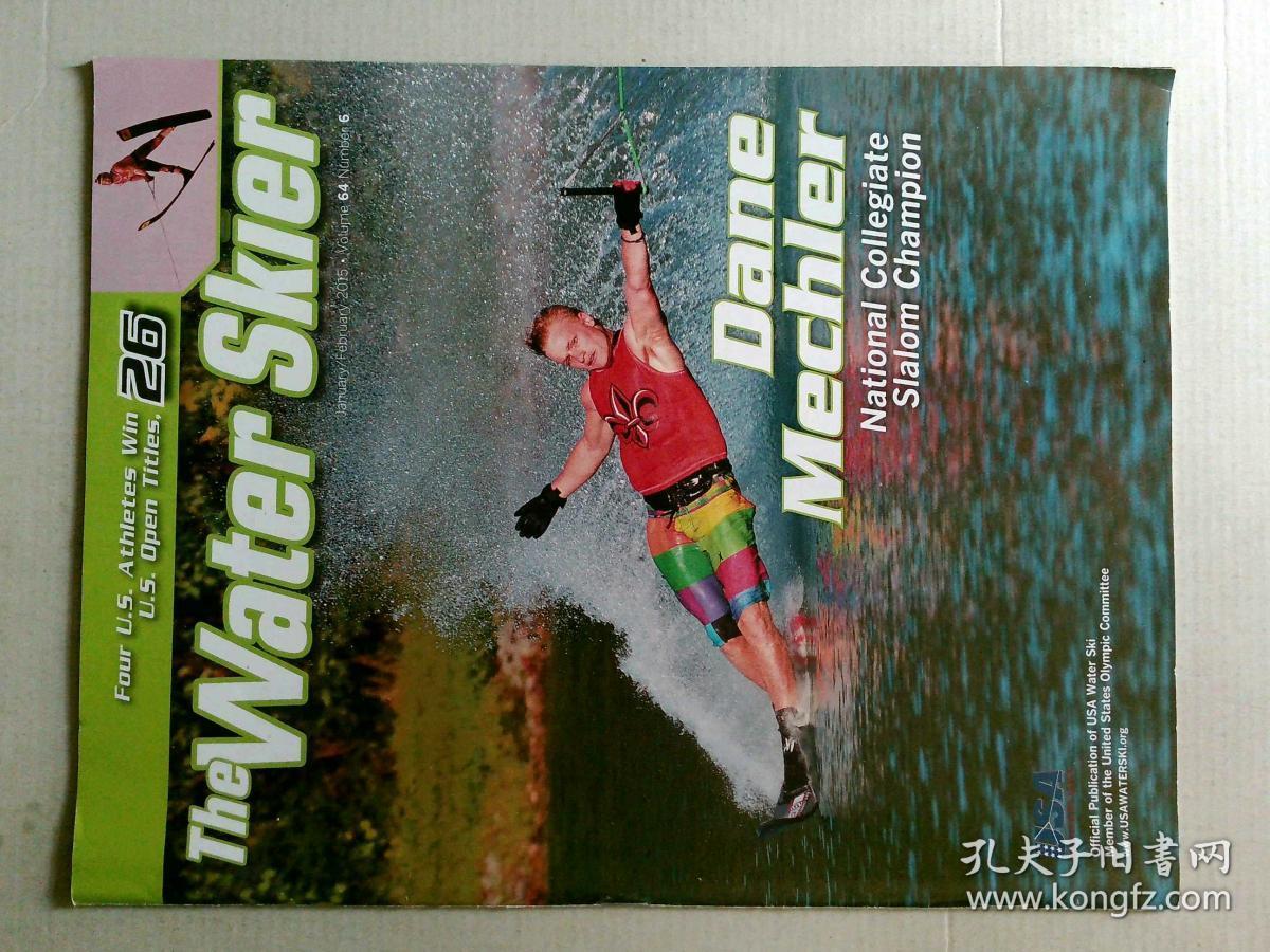 the water skier 2015年1-2月 英文滑水者杂志 极限运动期刊_孔夫子旧