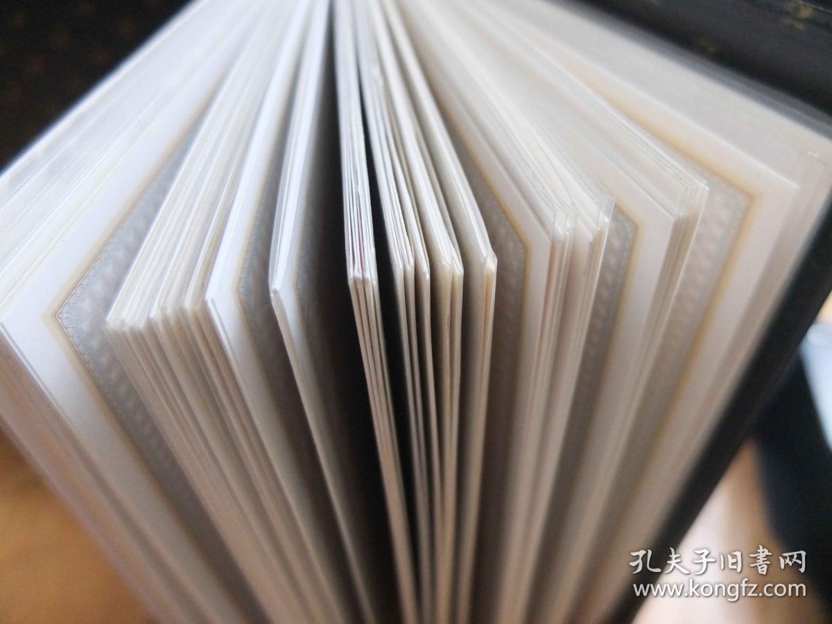 德国邮票 西柏林 1983-89年 出世纸一册 共计7年94枚全 外壳一侧有