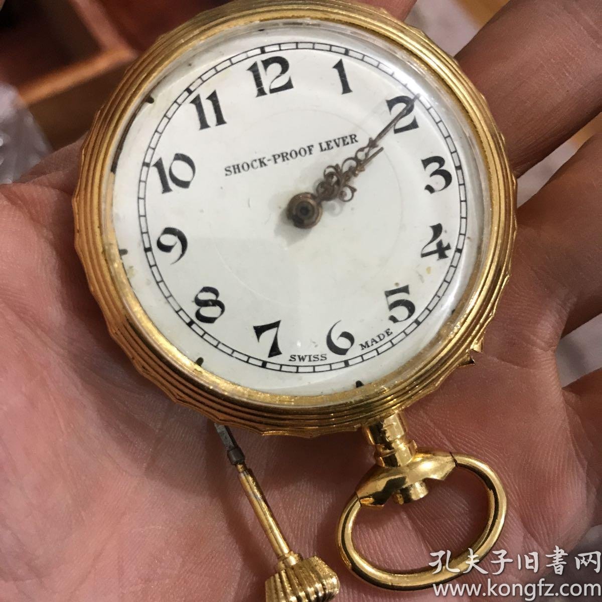 瑞士老怀表一枚