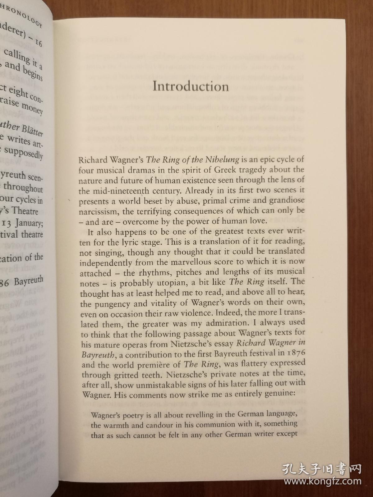 theringofthenibelung尼伯龙根的指环德英对照布面精装进口原版国内