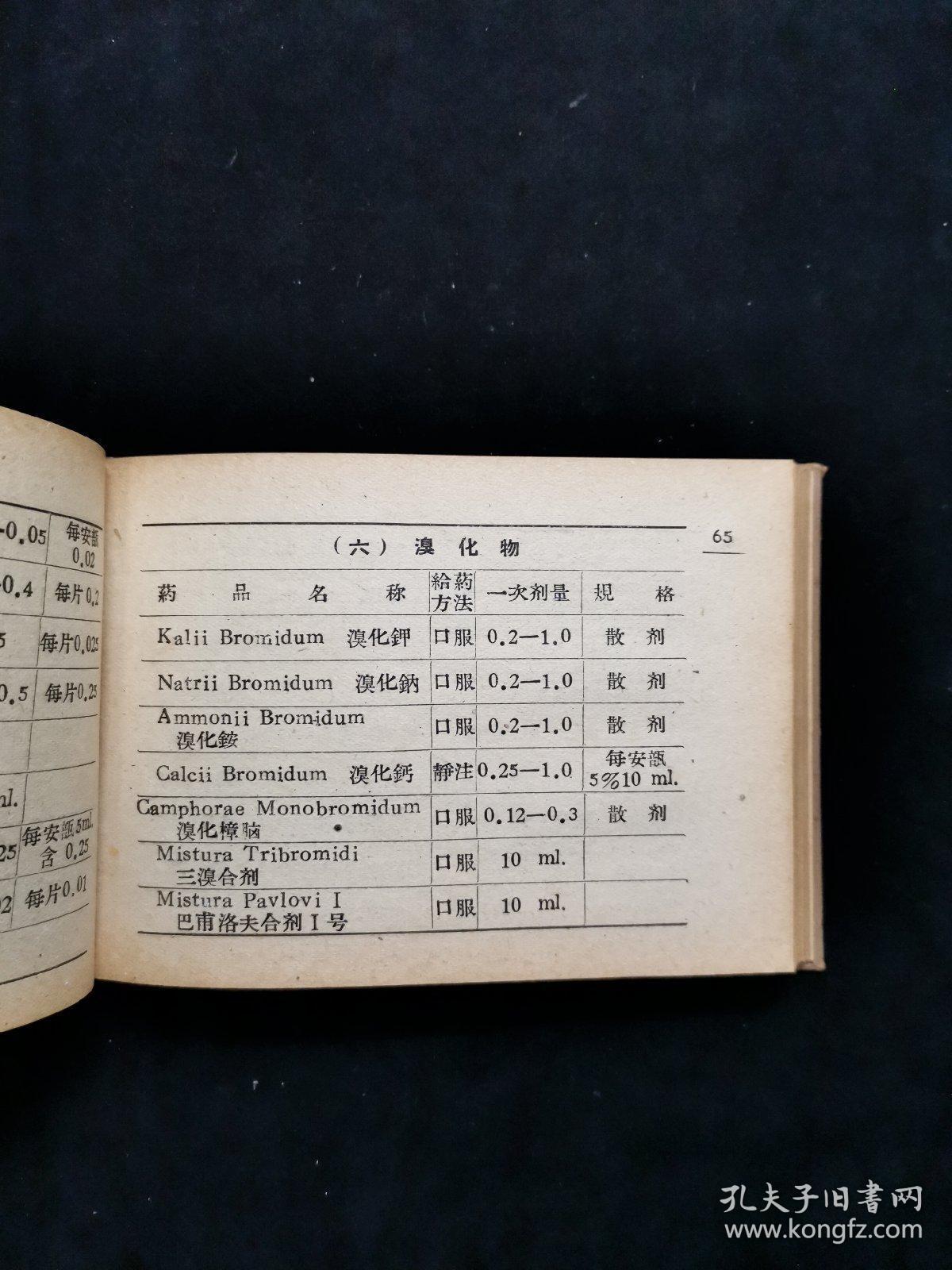 常用药物拉丁文处方手册