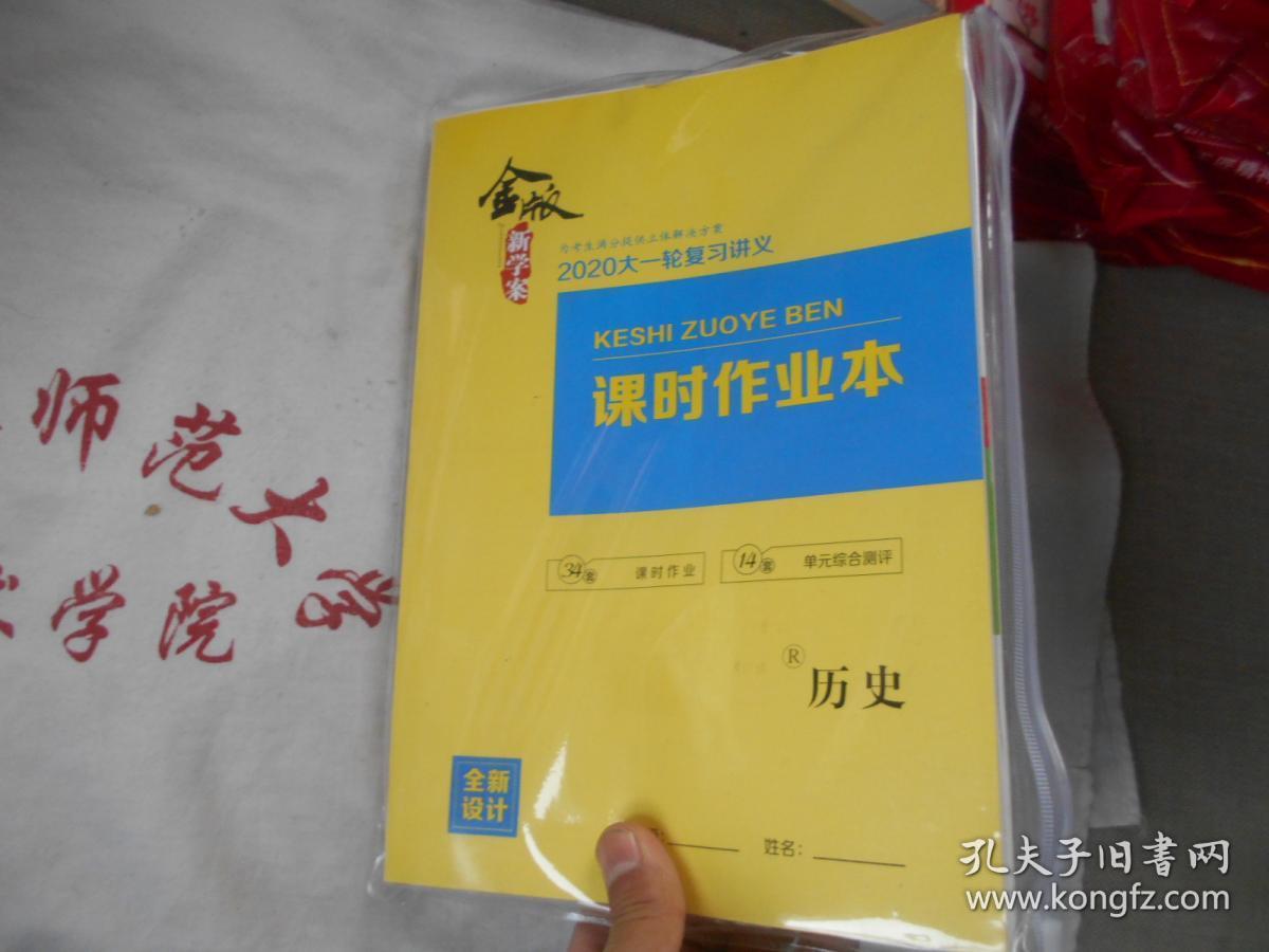 2020金版新学案 大一轮复习讲义 历史