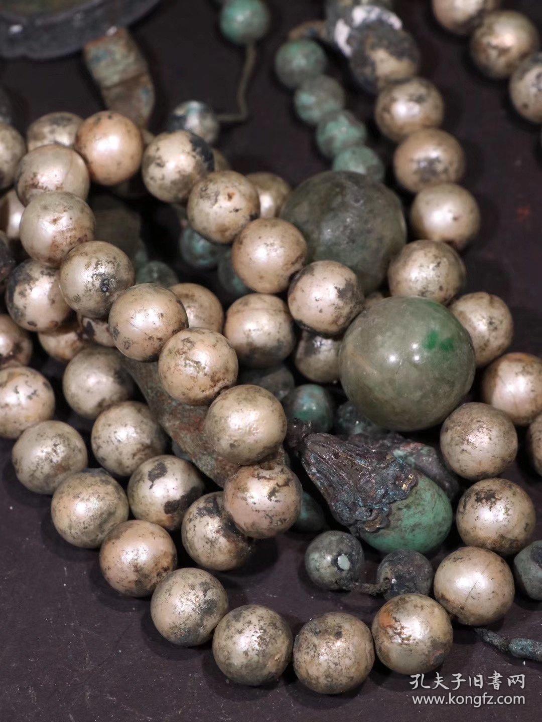 【清代出土老珍珠朝珠一挂】