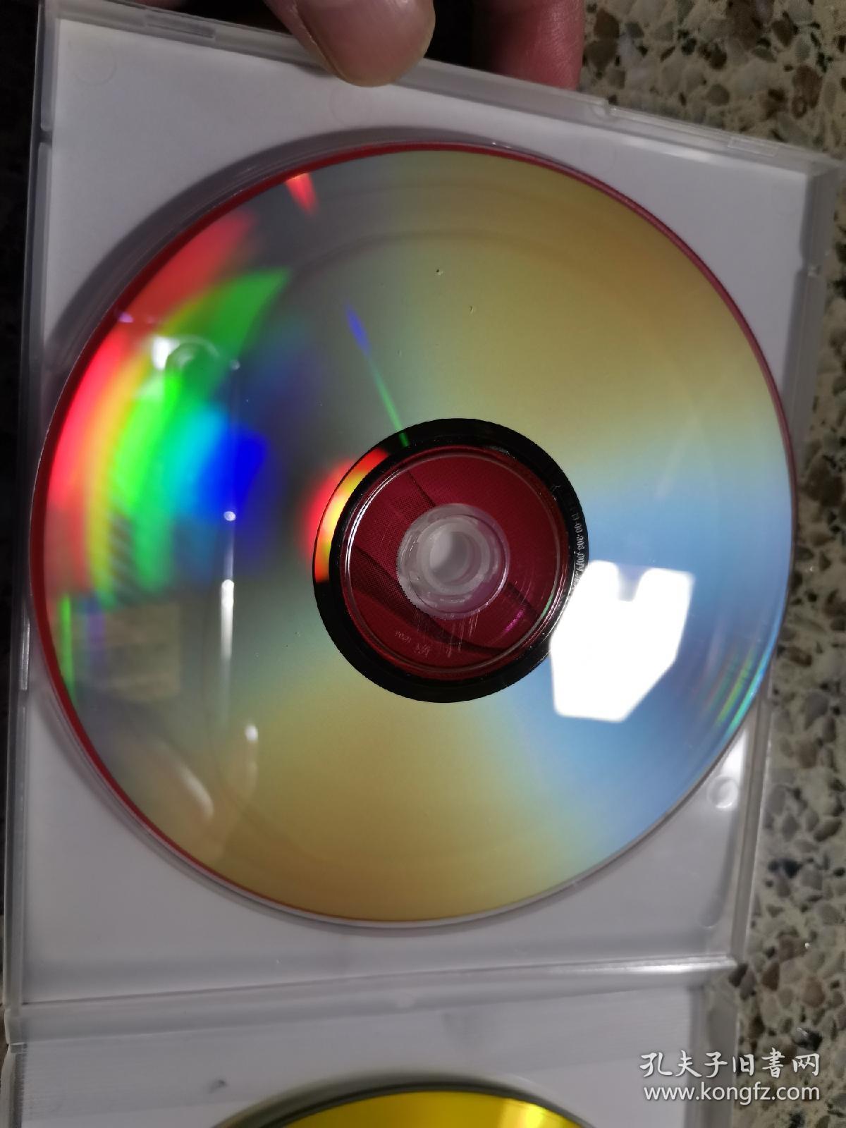 同一首歌《相聚2000世纪演唱会实况》vcd一盒4张碟片,碟片品好几乎无
