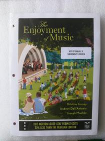 现货 The Enjoyment of Music Loose Leaf 英文原版 享受音乐 音乐热欣赏 Kristine Forney