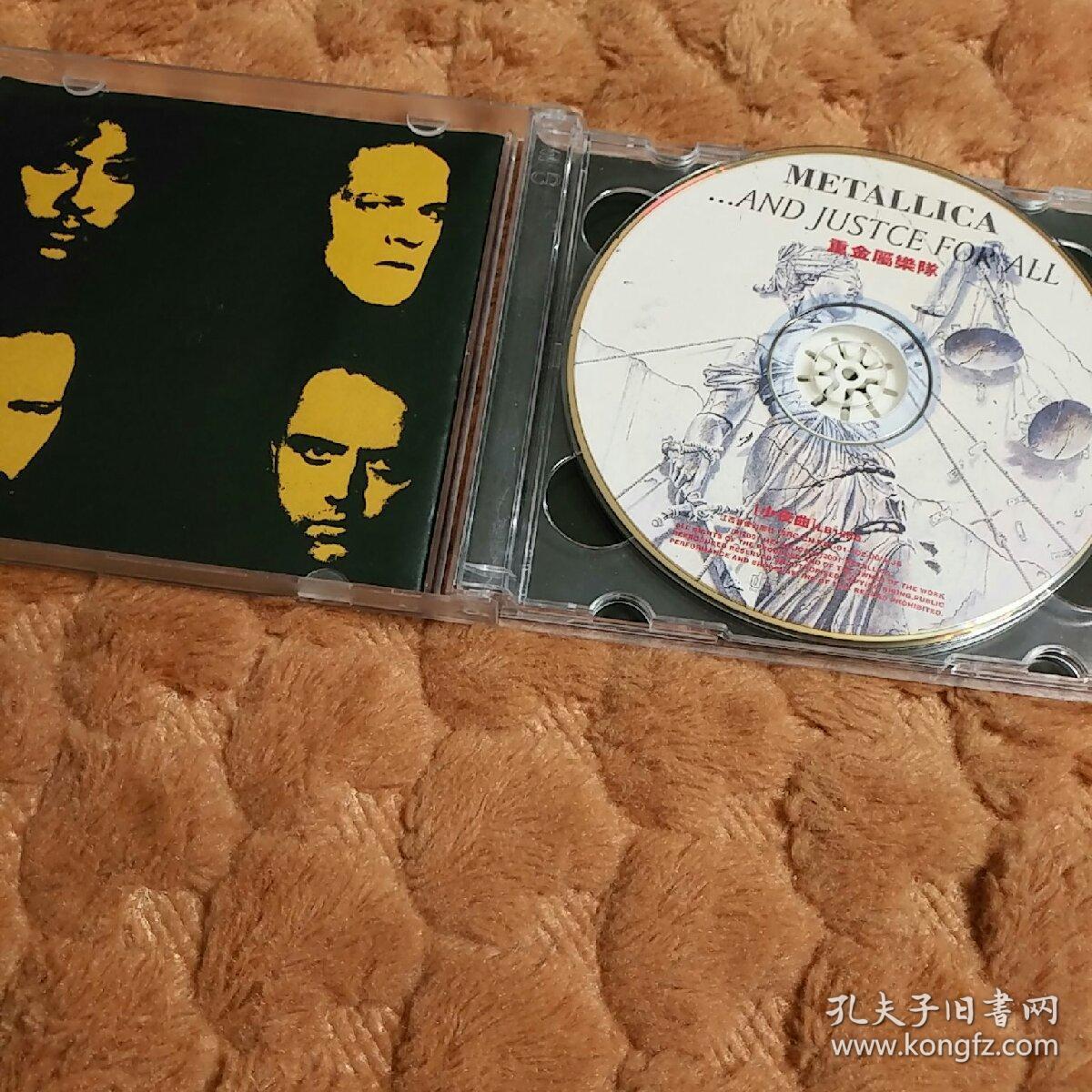 碟片:metallica(重金属乐队)(2盘)