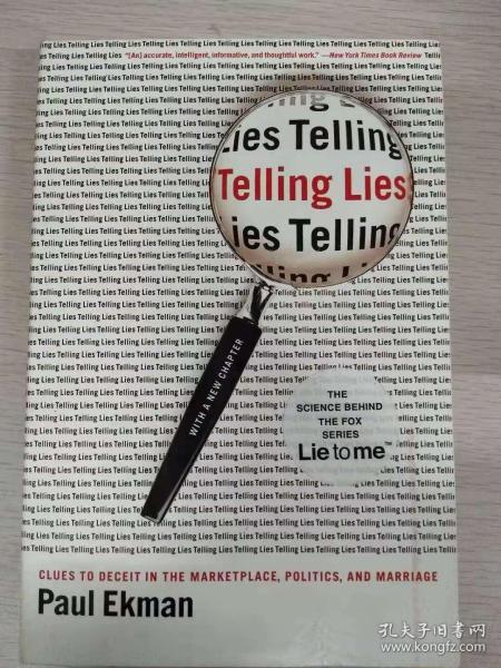 Telling Lies:  Clues to Deceit in the Marketplace, Politics, and Marriage    【英文原版，品相佳】
