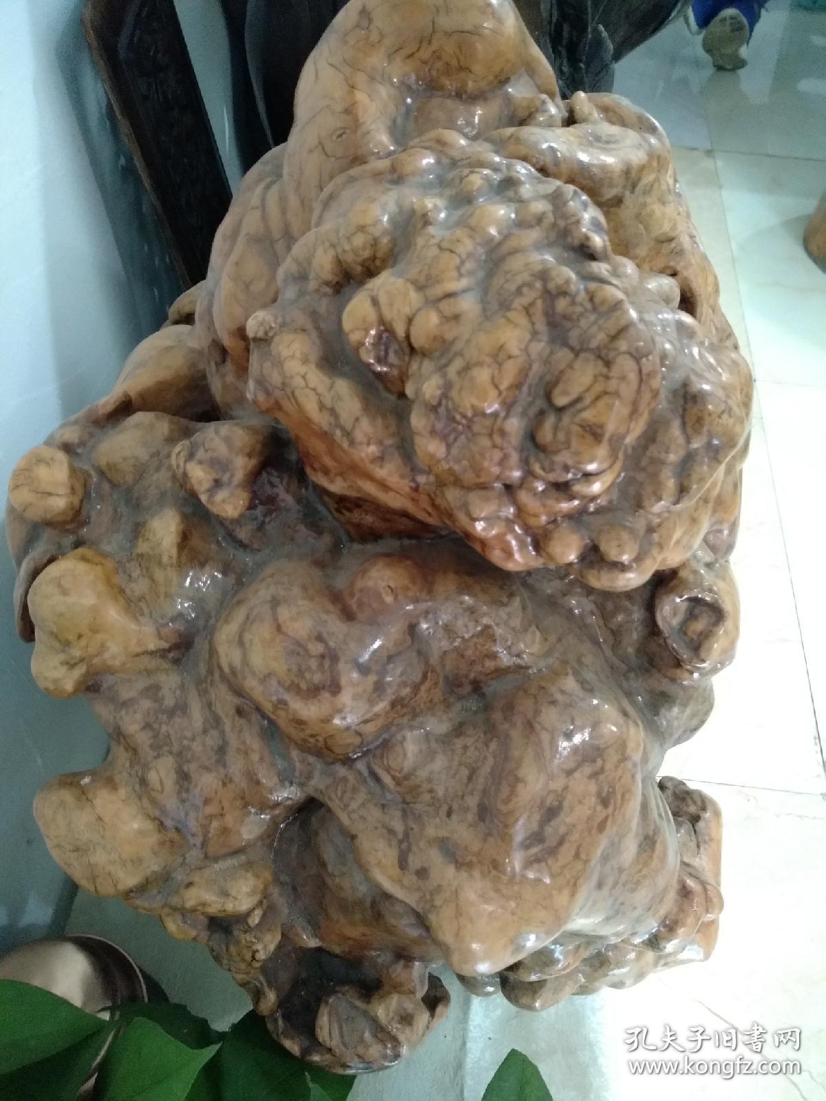 戈壁胡杨木树瘤,满瘤子,形状奇美,天生怪胎,世所罕见.