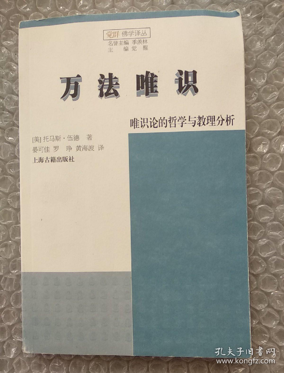 万法唯识:唯识论的哲学与教理分析