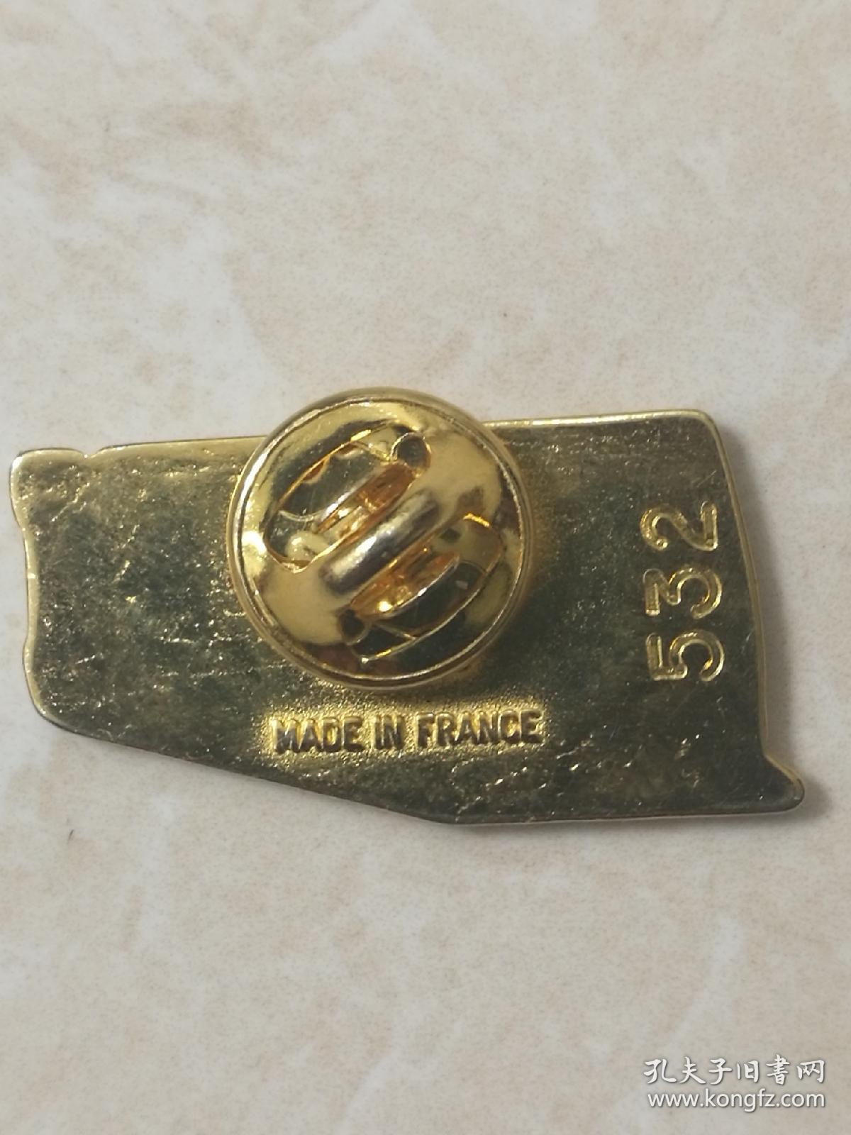 99年访问法国时巴黎工会地铁参观赠送的各种纪念章12枚madeinfrance