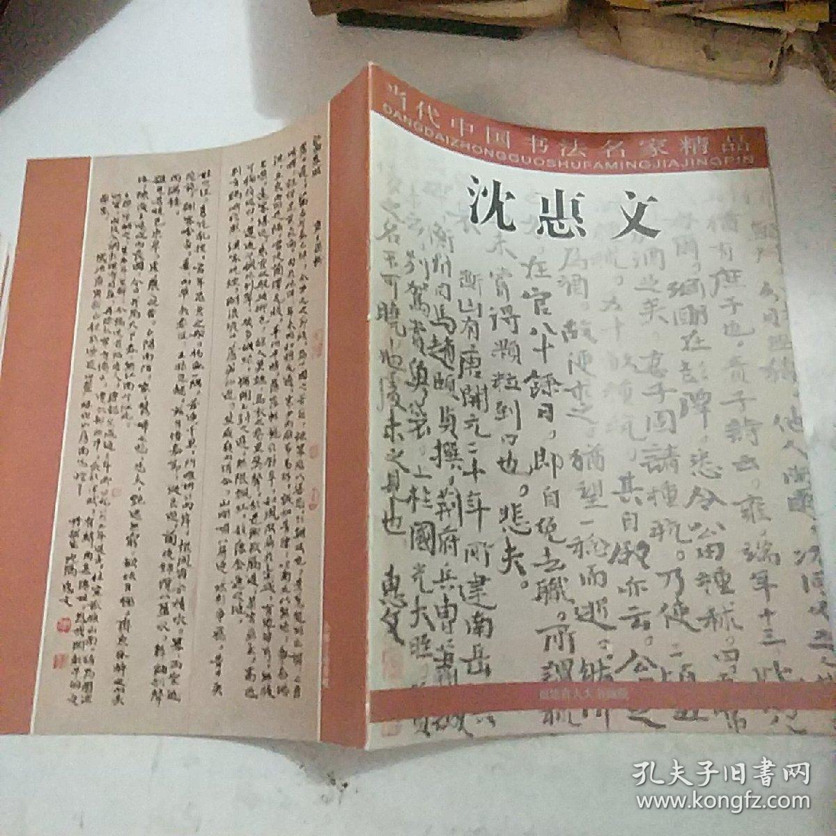 当代中国书法名家精品 沈惠文