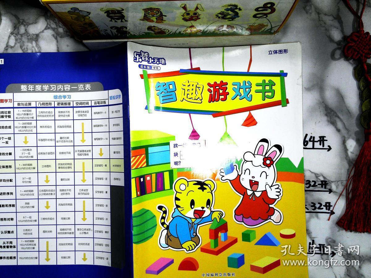 乐智小天地 成长版 中班 智趣游戏书