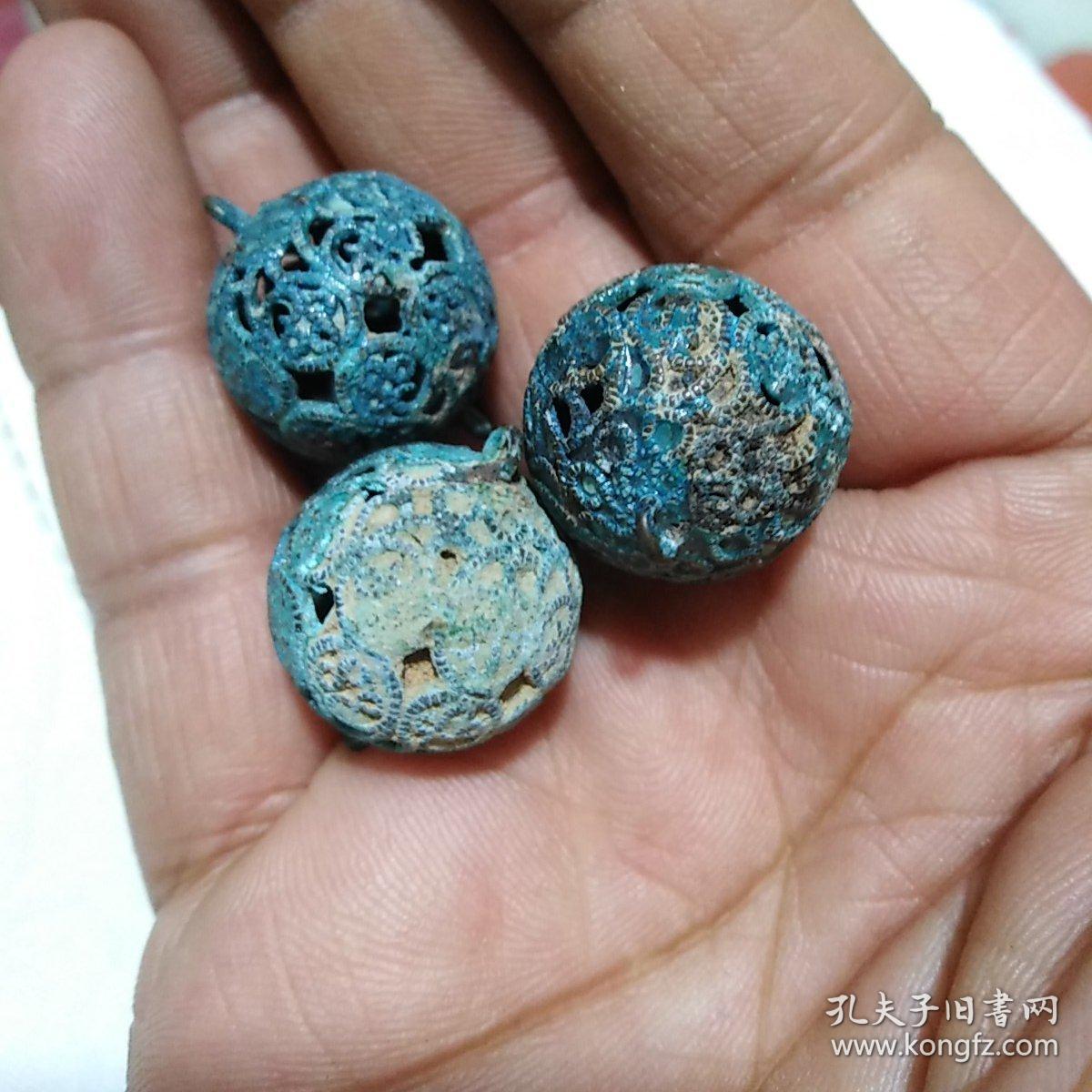 老铜珠子保真包老售出不退工艺相当不错多数人认为是