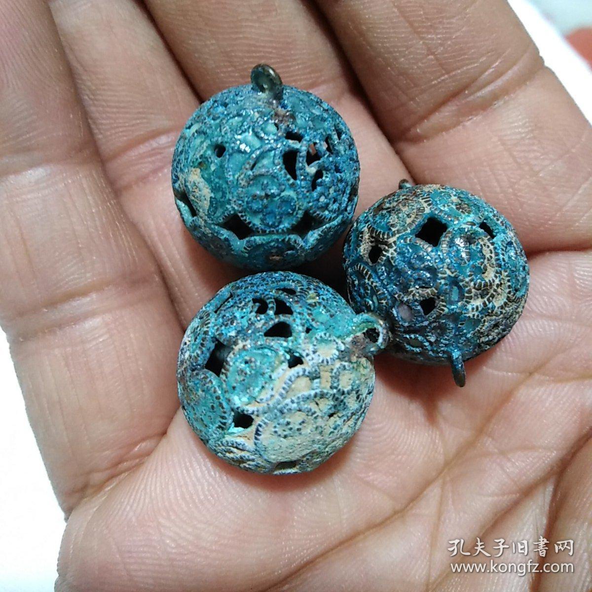 老铜珠子保真包老售出不退工艺相当不错多数人认为是