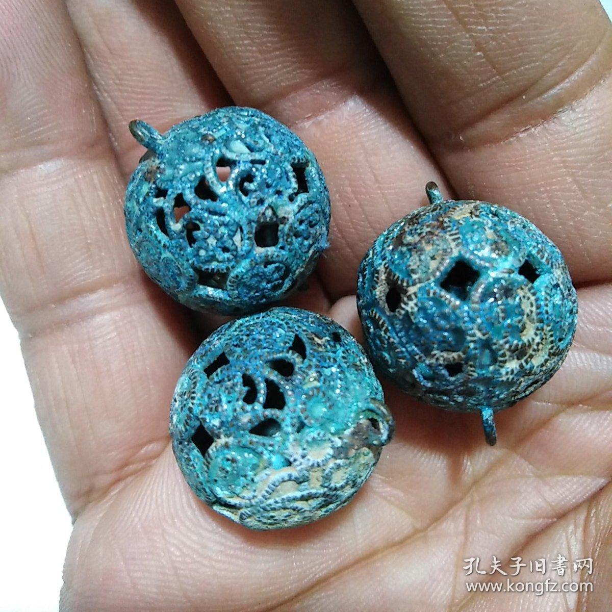 老铜珠子保真包老售出不退工艺相当不错多数人认为是