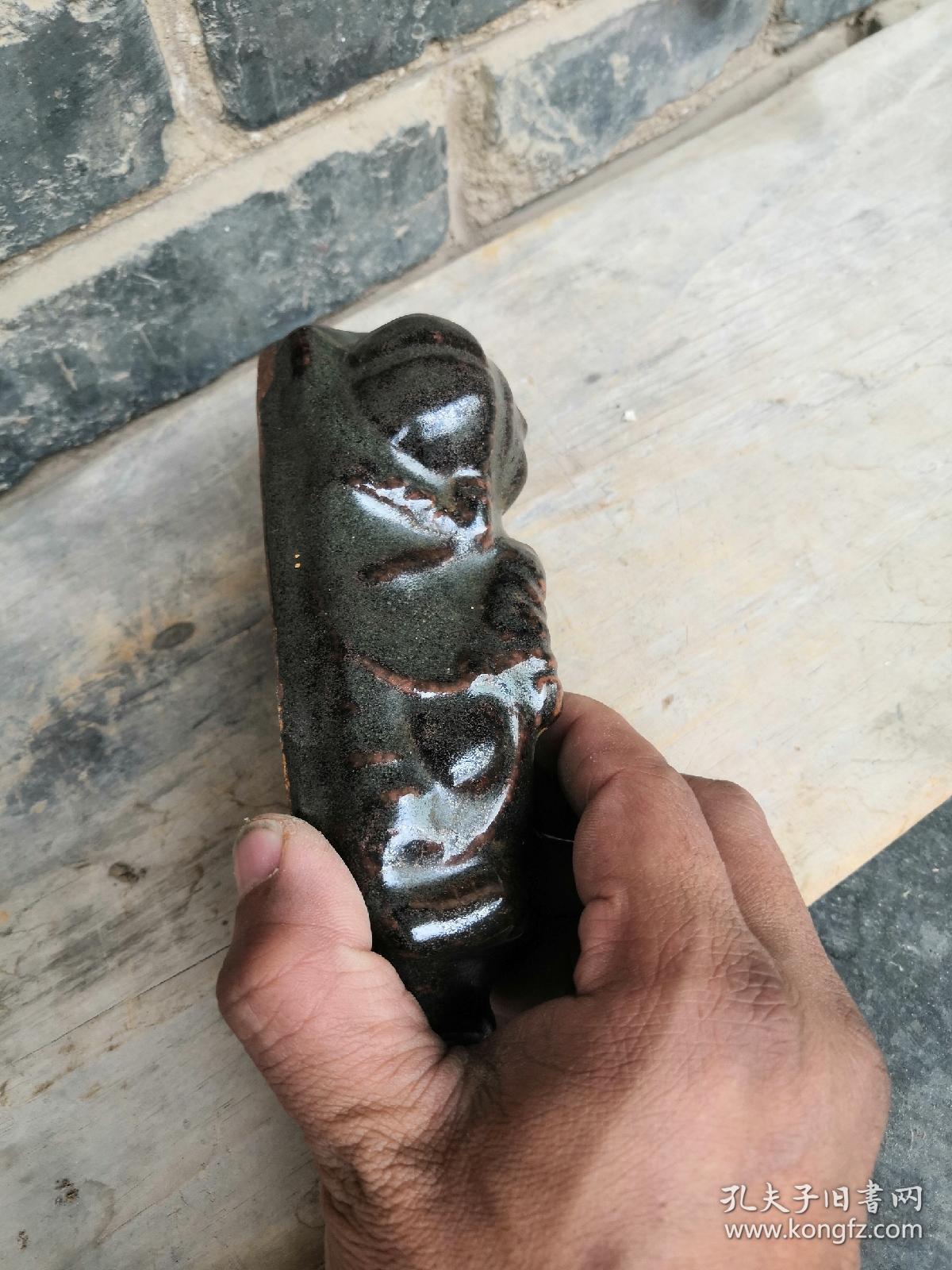 元磁州窑十二孝王郎卧冰磁挖铲