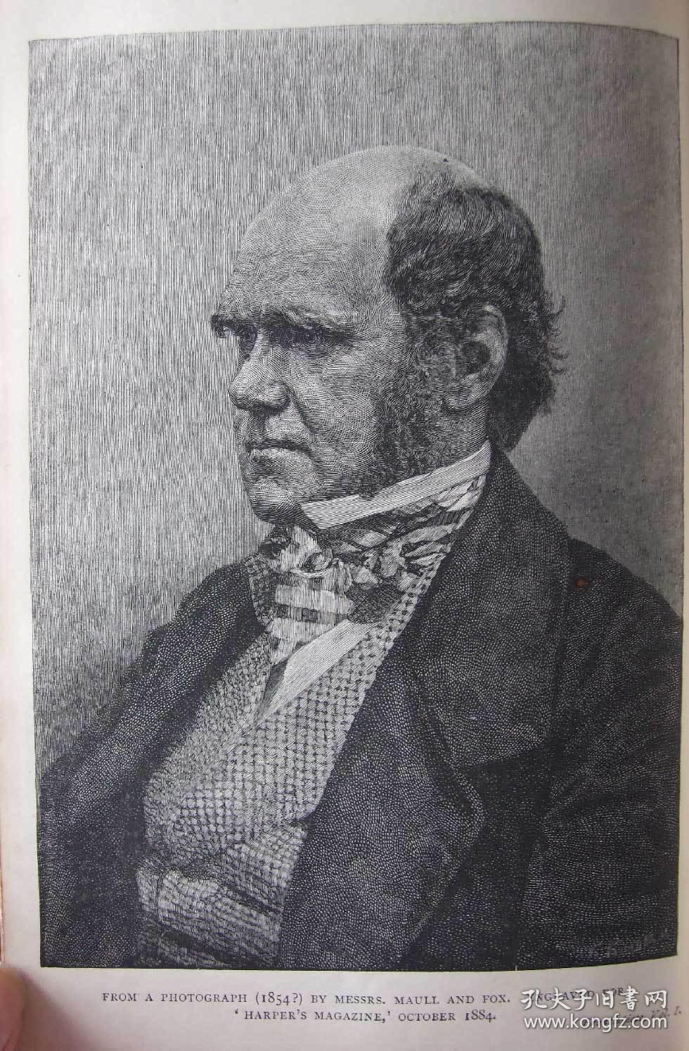 稀缺, 《查尔斯·达尔文的生活3卷 》1887年出版.