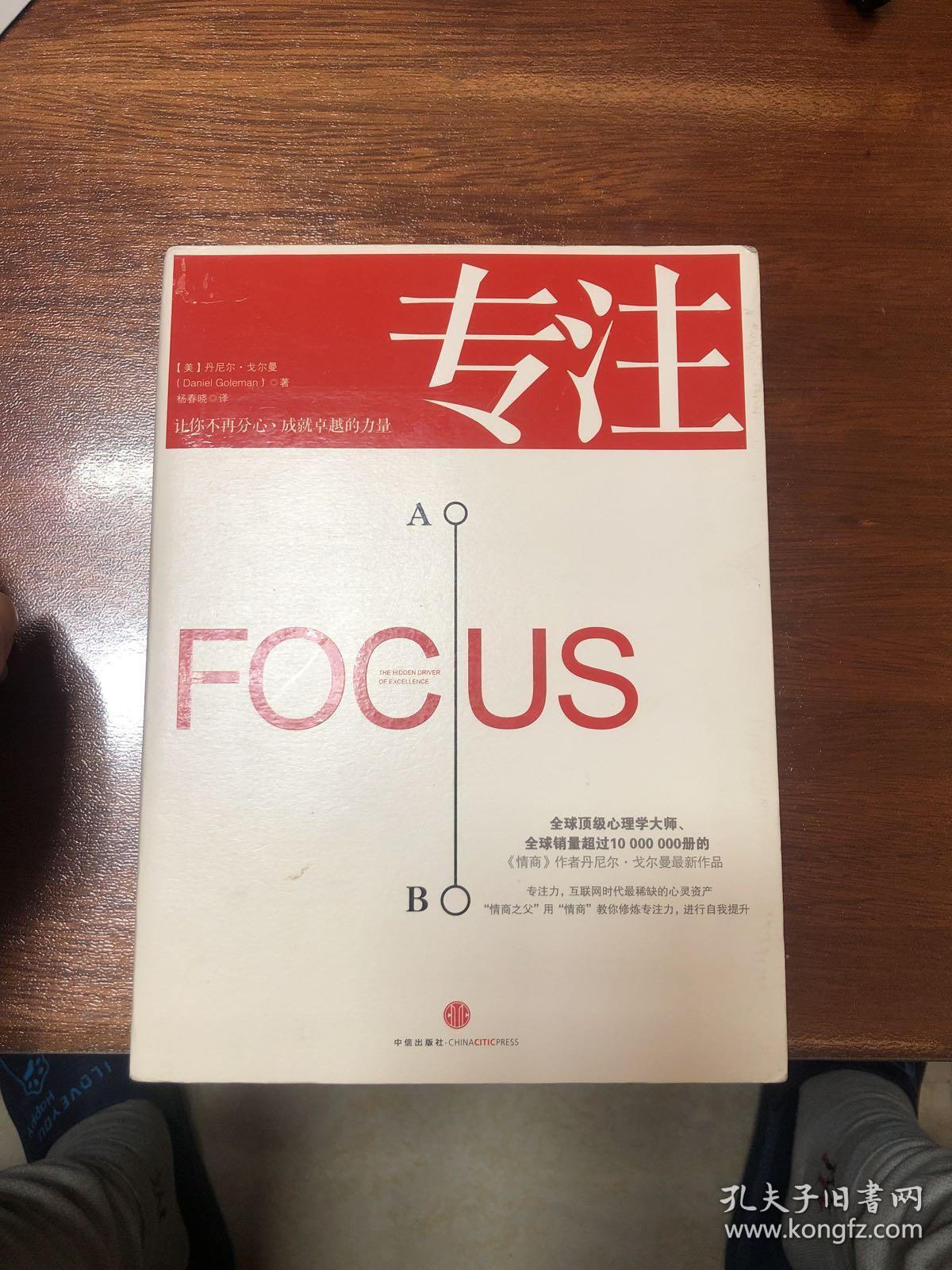 专注:focus: the hidden driver of excellence