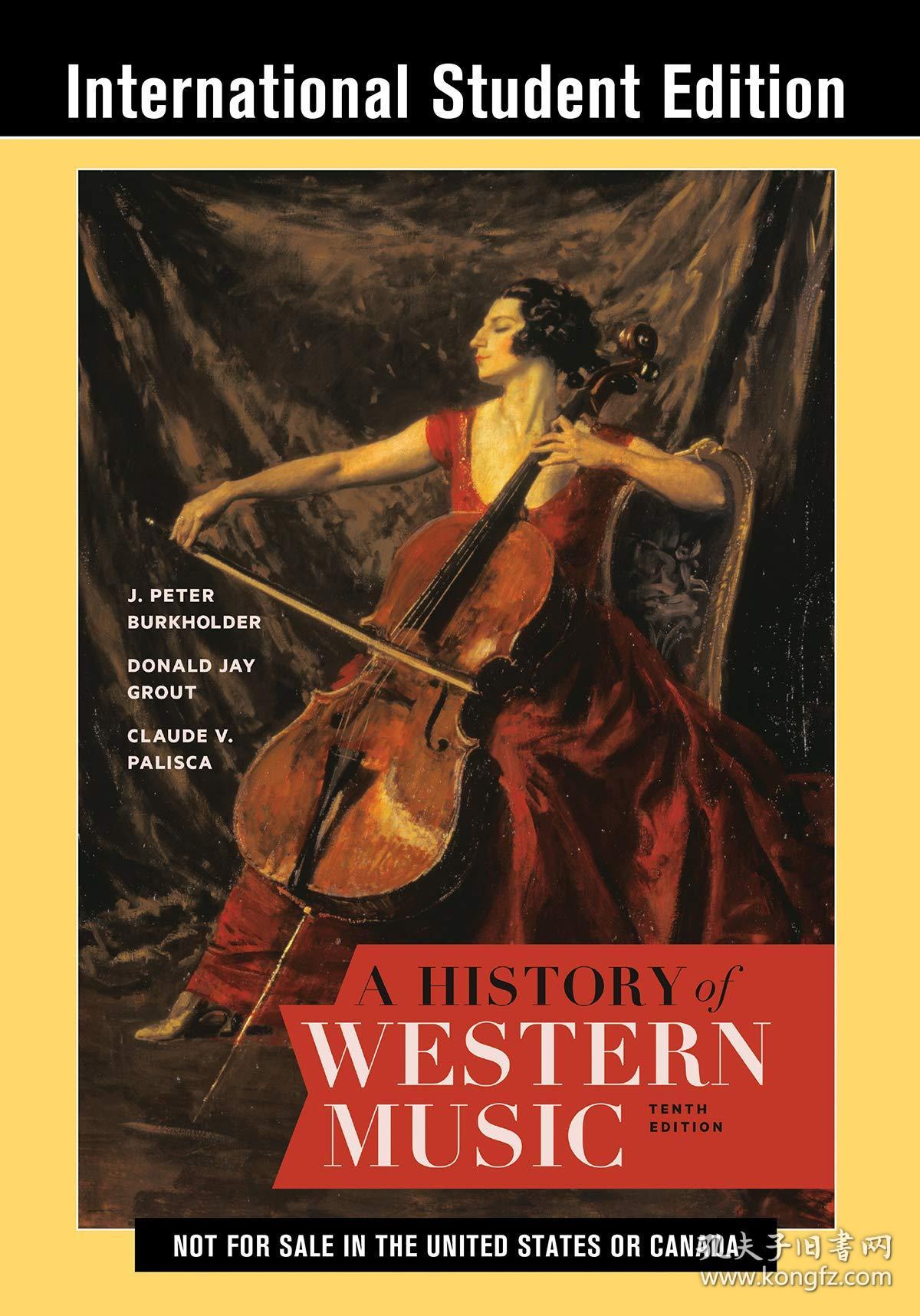 现货ahistoryofwesternmusic英文原版西方音乐史简明西方音乐史西方