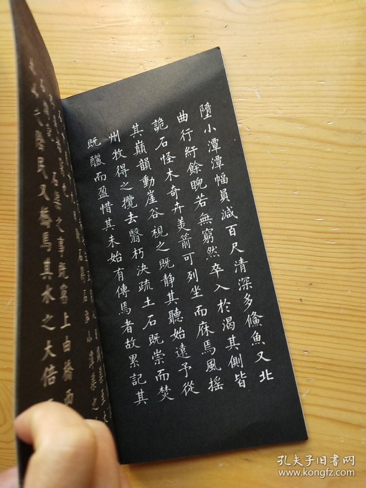 姜东舒小楷永州八记