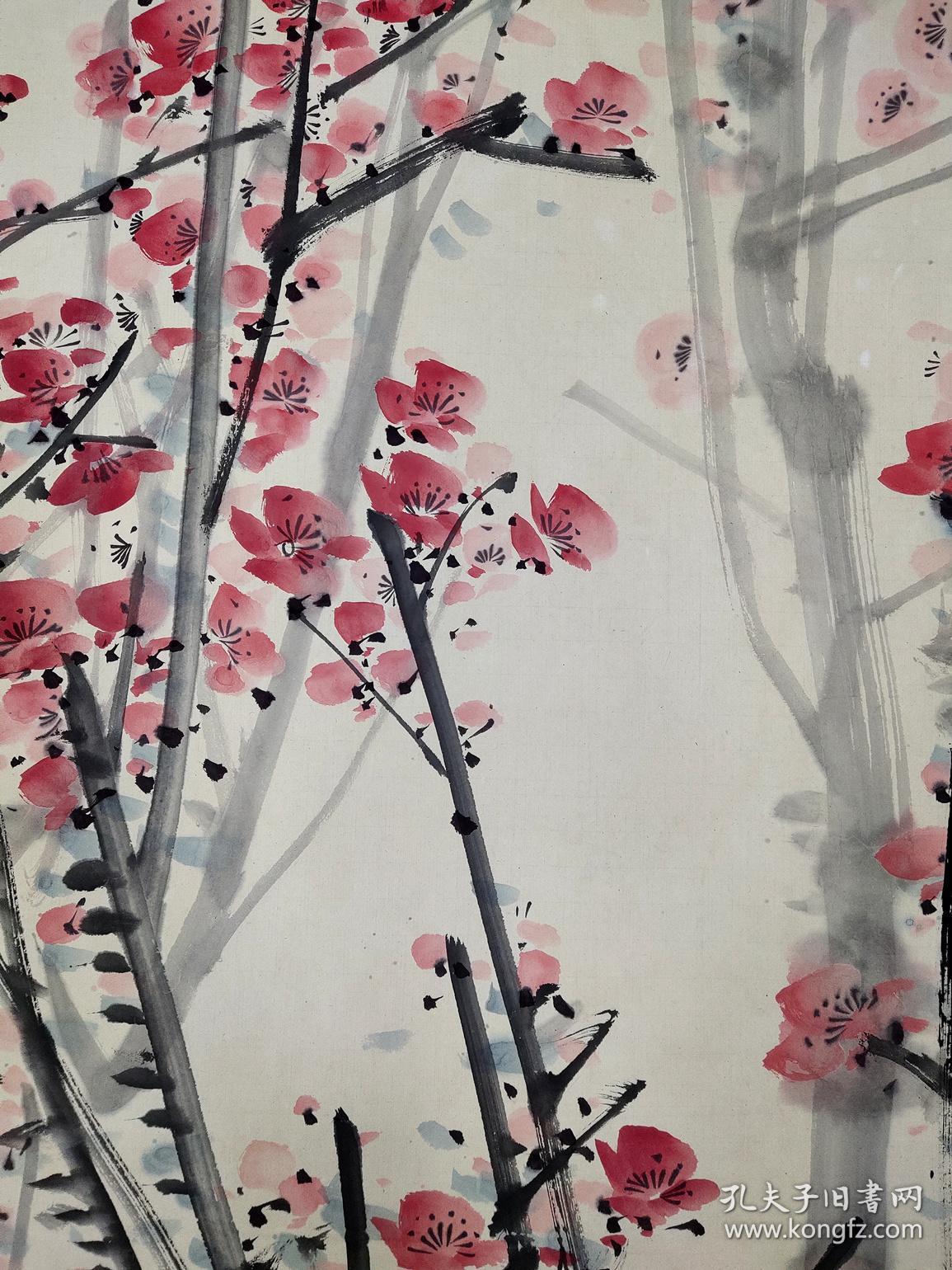 著名中国画画家,广西艺术学院副院长【黄独峰】梅花