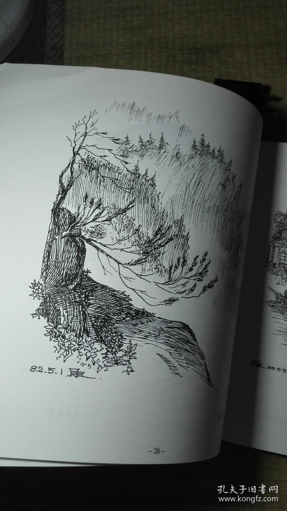 线韵齐康建筑钢笔画选