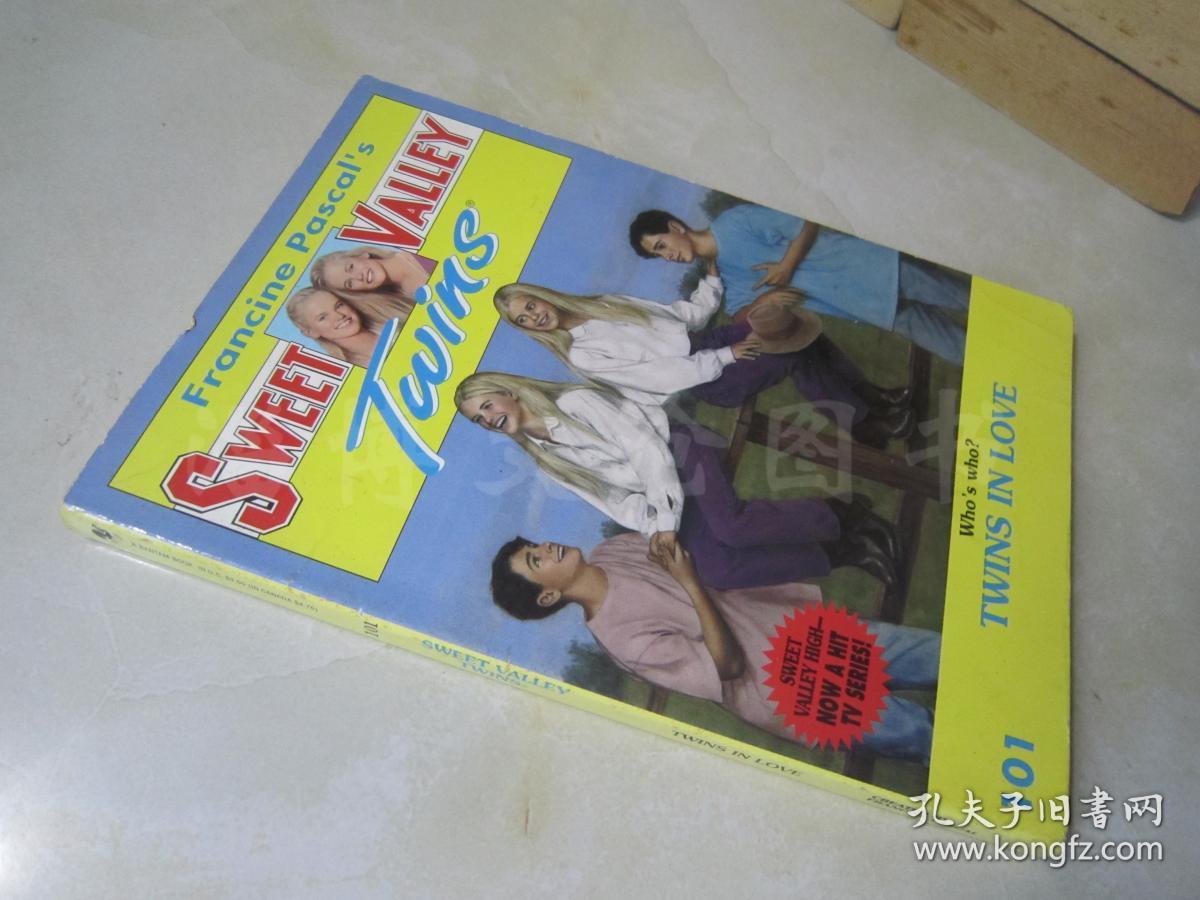 sweet valley-twins:twins in love【32开 英文原版】