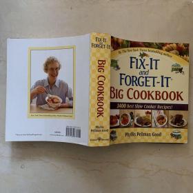 英文原版：Fix-It and Forget-It Big Cookbook: 1400 Best Slow Cooker Recipes!修復它，忘記它大食譜：1400最佳慢烹飪食譜！