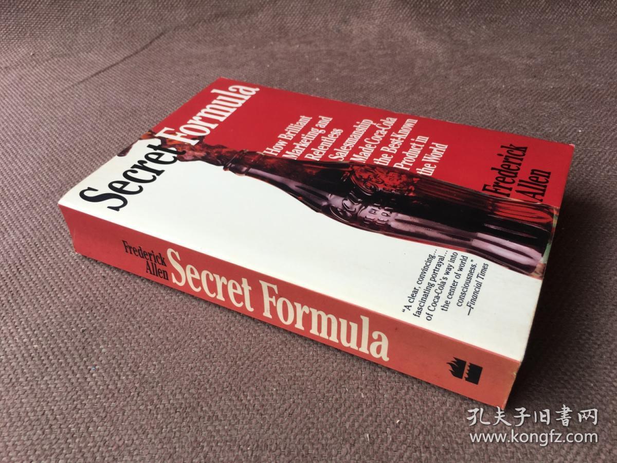 secret formula / 可口可乐秘方 (英语)
