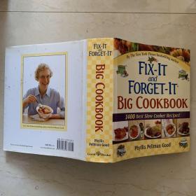 英文原版：Fix-It and Forget-It Big Cookbook: 1400 Best Slow Cooker Recipes!修復它，忘記它大食譜：1400最佳慢烹飪食譜！