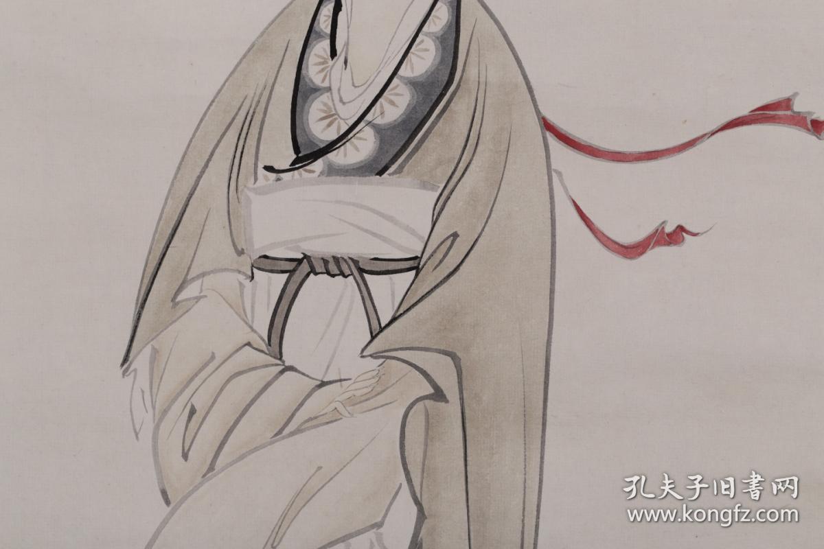 近代:"陈少梅"仕女立轴