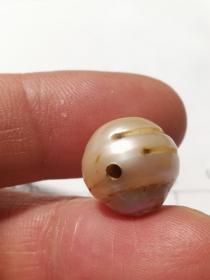 清代老珍珠东珠野生淡水珍珠diy配件配珠礼品礼物饰品品相如图1.4*1.