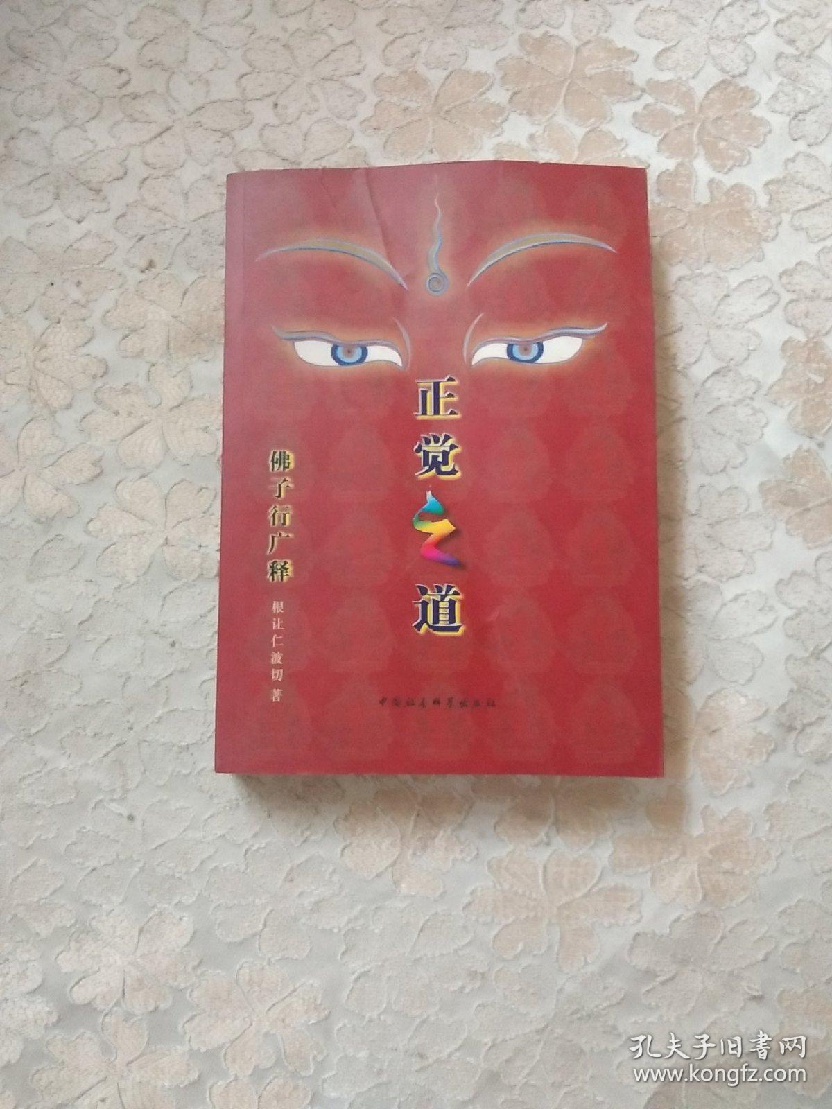 正觉之道·佛子行广释(正版现货)内页干净