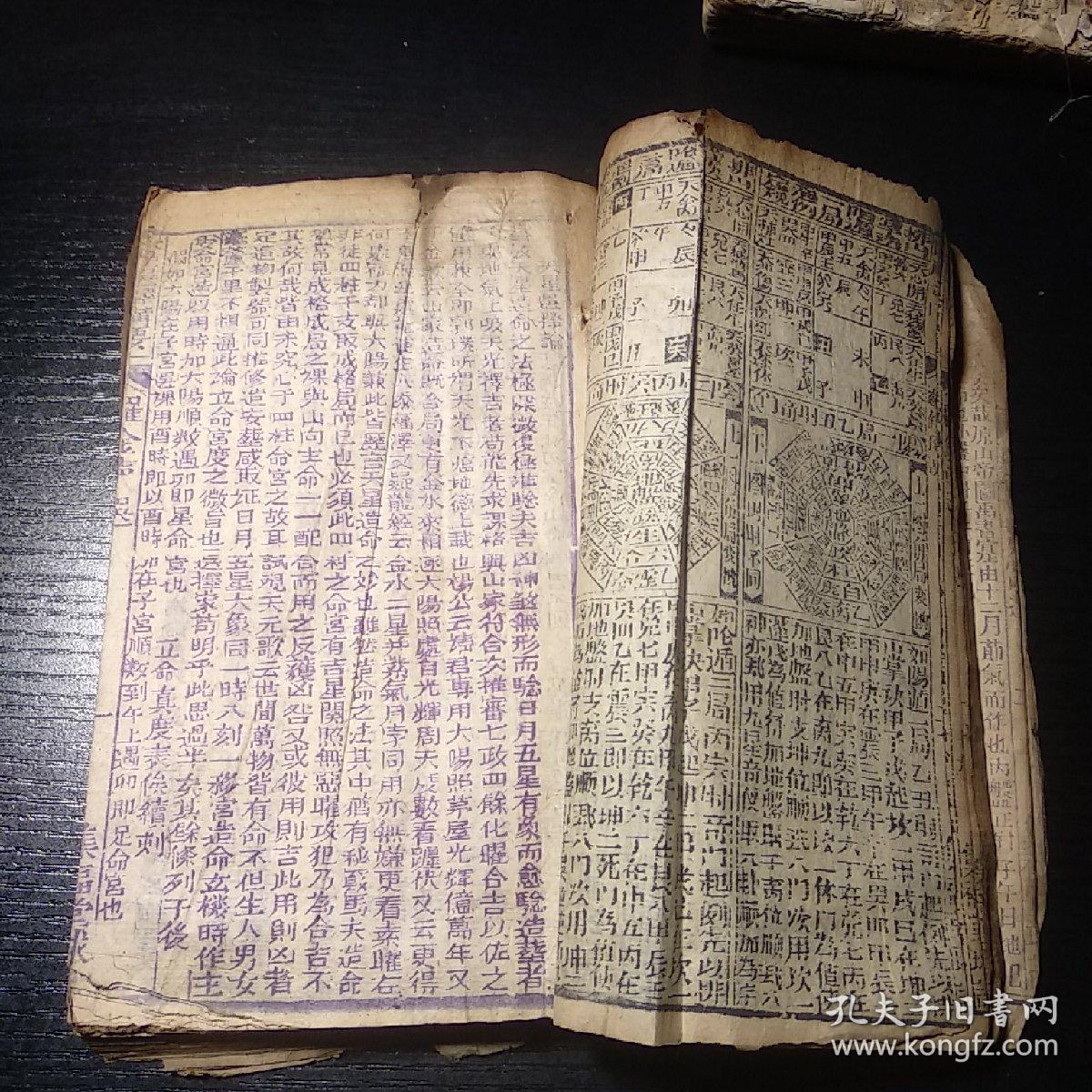 清光绪双色木刻本:大清光绪三十二年集福堂《通书》一册