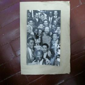 60年代老照片…毛主席和外国朋友在一起