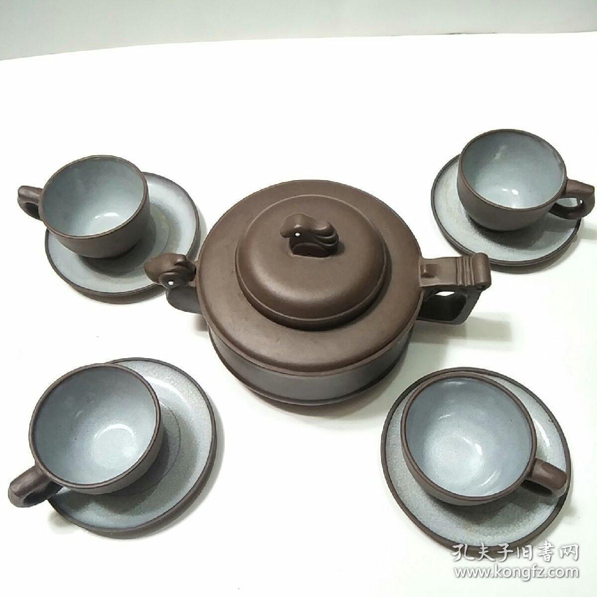 中国宜兴紫砂茶具套装底款许美娟制中国宜兴等