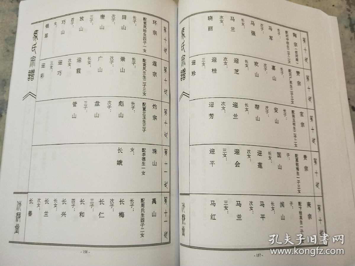 东海马圩《马氏宗族家谱》(一卷全)马氏族谱宗谱家乘江苏连云东海县安