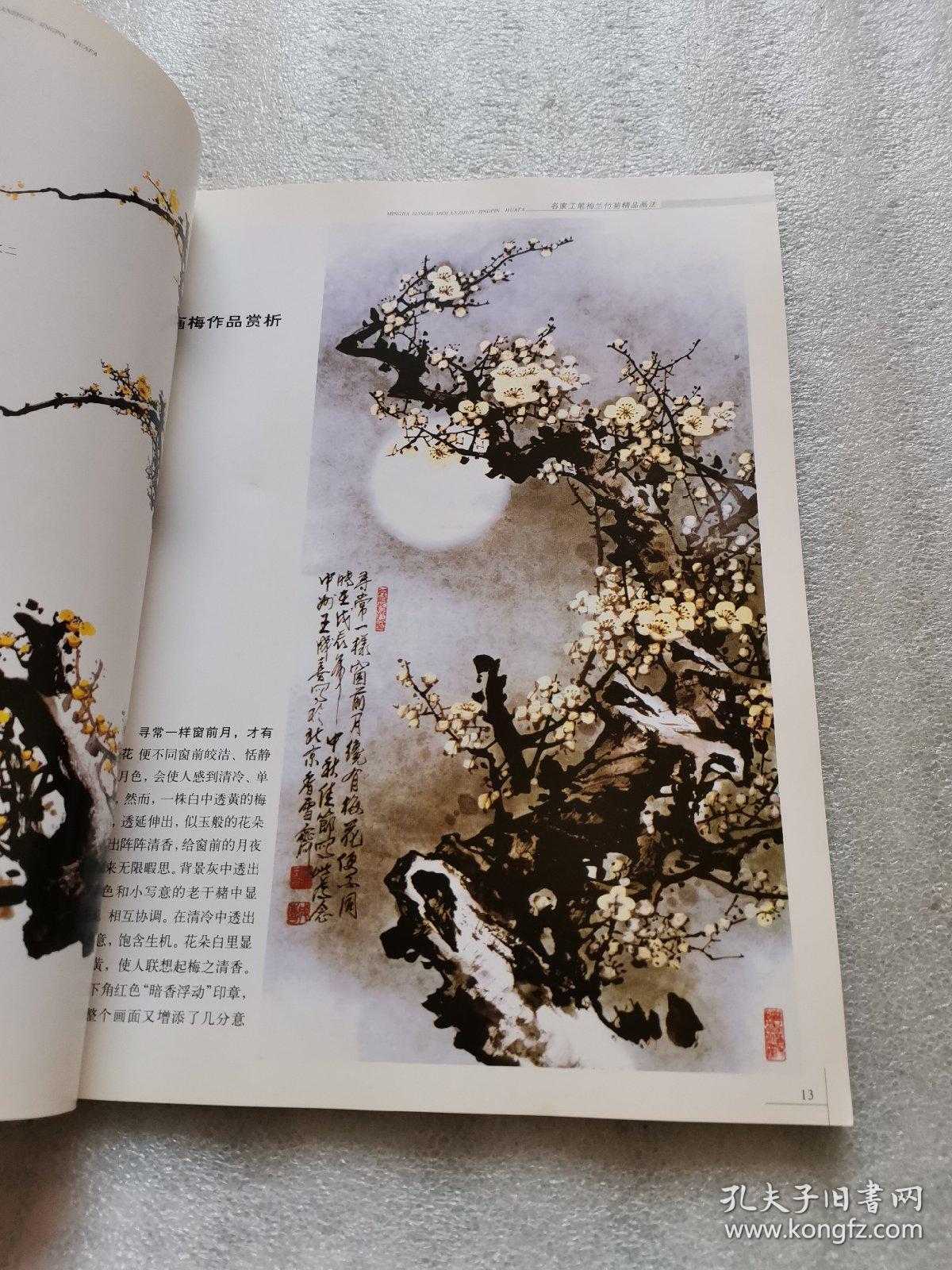 名家工笔梅兰竹菊精品画法(工笔画精品系列丛书)_刘舒华 主编_孔夫子