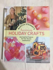 Martha Stewarts Handmade Holiday Crafts 英文原版