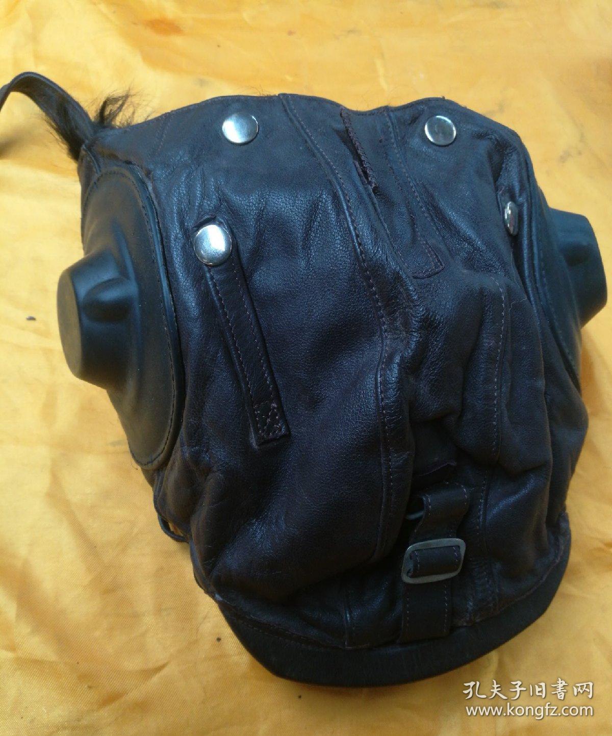 九十年代高寒区飞行员,皮毛一体的飞行皮帽