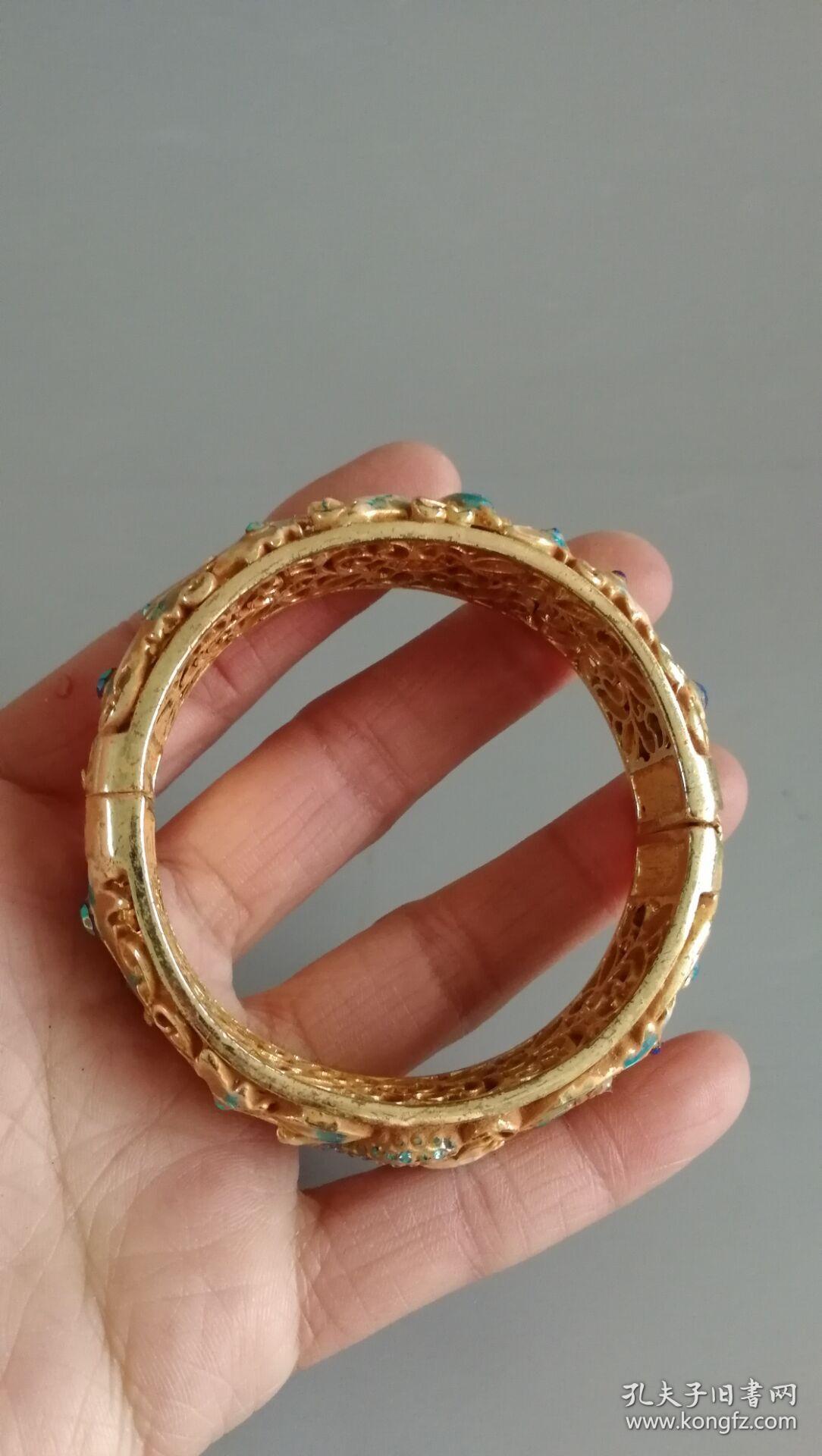 老鎏金手镯