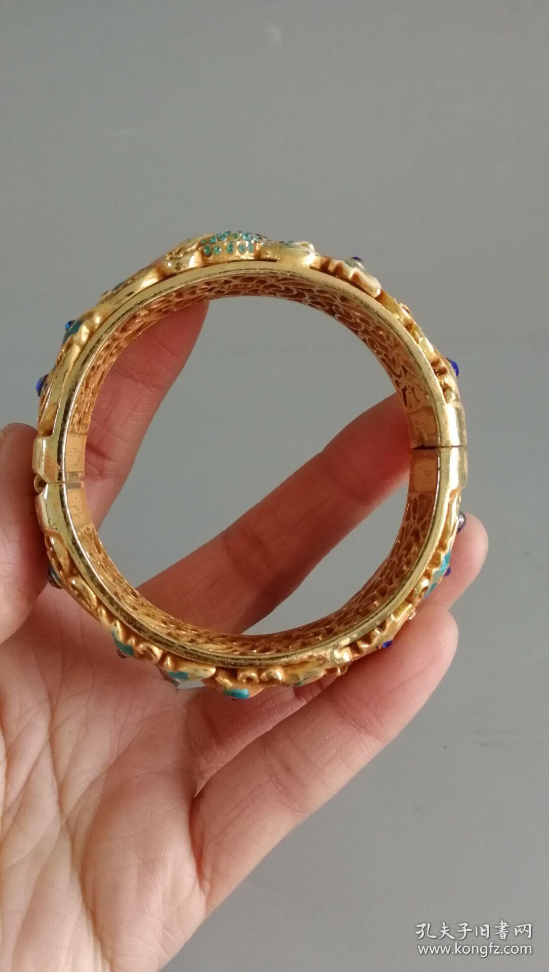 老鎏金手镯