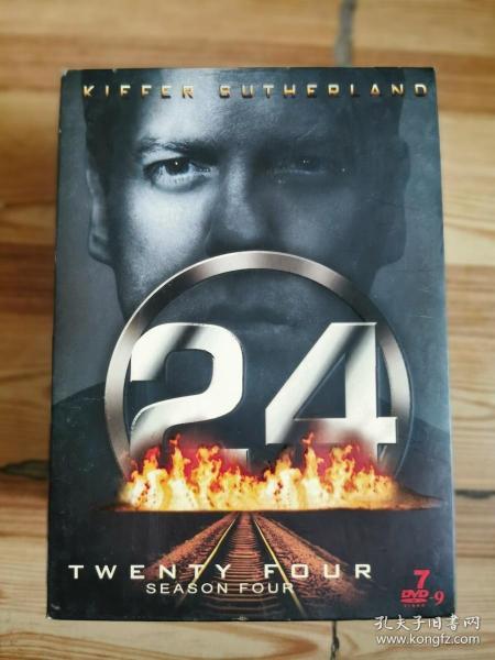 dvd9: 24小时 第四季 全7dvd盒装作者:kiefer sutherland主演出版社:20 century fox