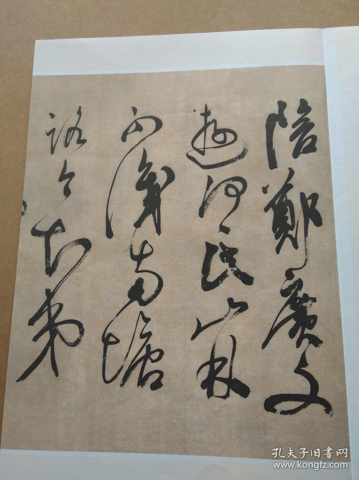 明陈白阳草书杜甫诗帖