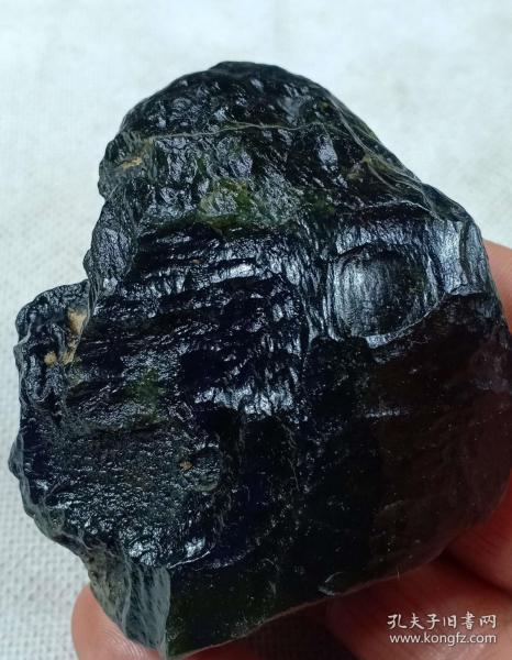 3562 和田玉 黑青 戈壁料 原石 193克